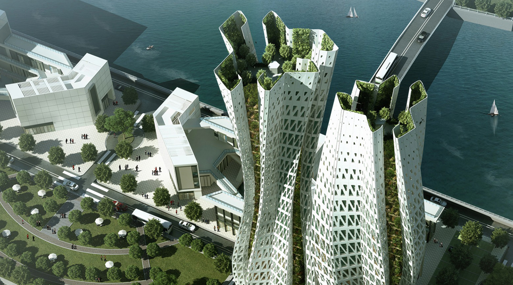 Skyhive Skyscraper Challenge 2018 winner - Aero Hive, by Suraksha Acharya